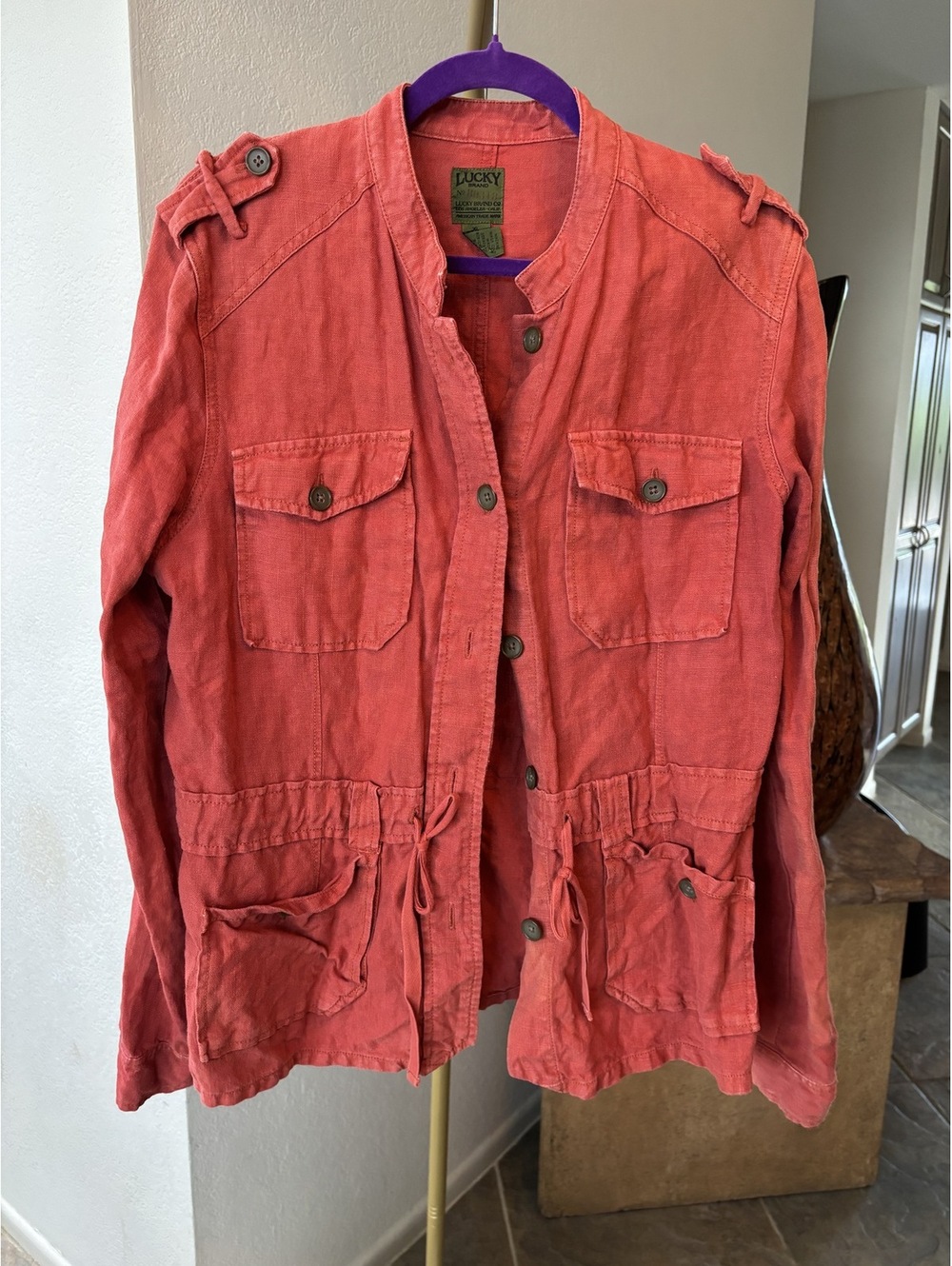 Lucky Brand Jean-style jacket Size XL